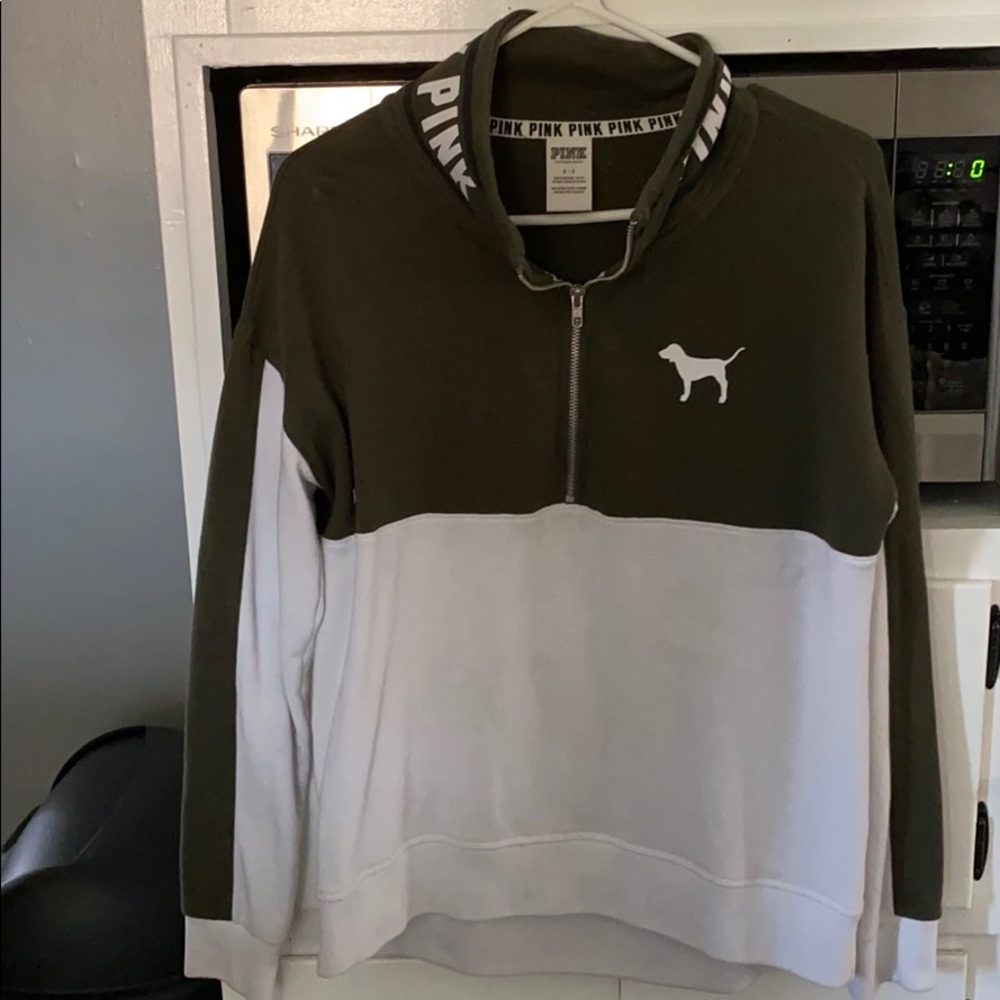 PINK quarter zip